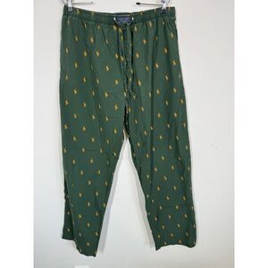 Polo Ralph Lauren Men's Cotton Pajama Pants All Over Pony Sleep‎ Lounge Size L